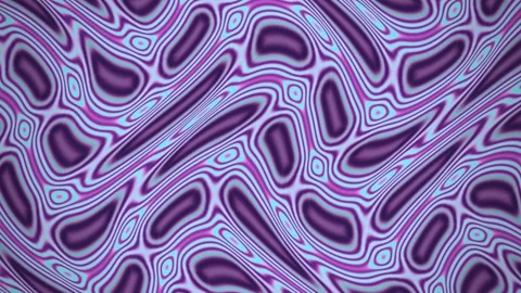 Vibrant Purple Cyan Liquid Pattern Seamless Loop Stock Footage 340545738