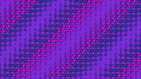 Vibrant Purple Diagonal Retro Wave Animation Stock Footage 342585926