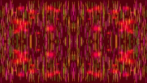 Vibrant Purple Digital Abstract Background Loop, Neon Glitch Effect Wallpaper Stock Footage 339487876