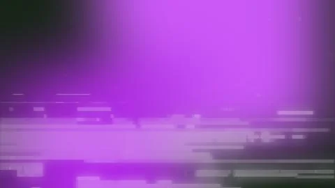 Vibrant purple digital glitch background with horizontal distorted noise wi.. Иллюстрация
