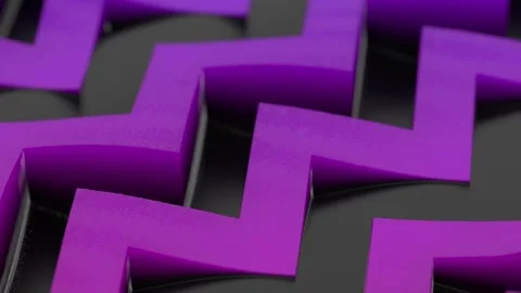 Vibrant Purple Geometric Abstract Pattern on Dark Background with Texture Stock Footage 341781590