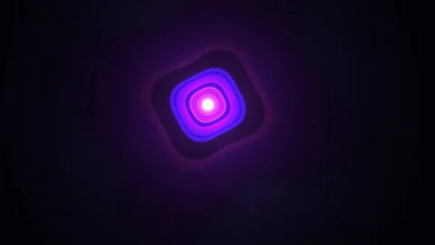 Vibrant Purple Light Emitting Object. Stock Footage 340042632