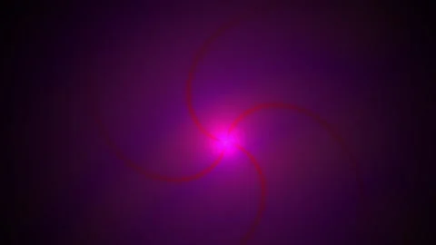 Vibrant purple light with pixelated effect and dark background. Stock Footage 335542470
