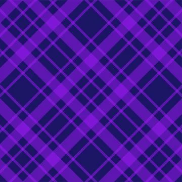 Vibrant purple plaid pattern with dark blue background texture Stock Illustration