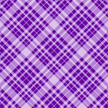 Vibrant purple plaid pattern with intersecting lines and squares Stock Illustration