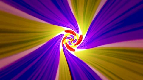 Vibrant Purple Red Spiral Vortex Abstract Tunnel Background Seamless Loop Vid Stock Footage 340137635
