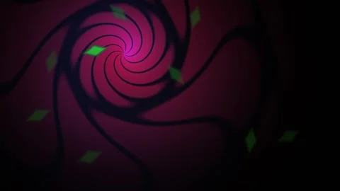 Vibrant purple spiral design elements. Stock Footage 334894925