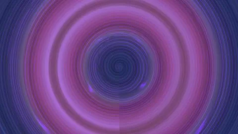 Vibrant purple spiral pattern with dynamic concentric circles Stock Illustration
