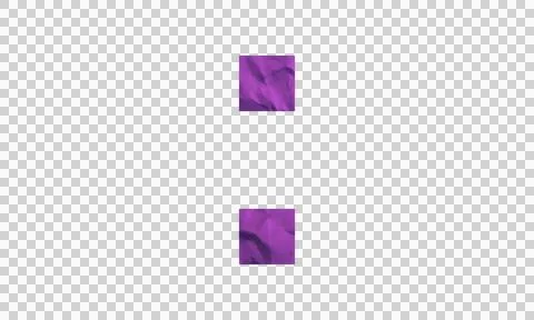 Vibrant purple square gradient icon isolated on clean white background for .. Stock Illustration