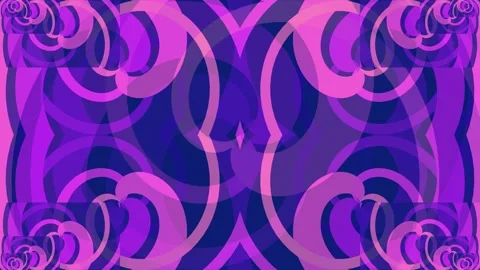 Vibrant Purple Swirling Pattern Animation. Vídeo Stock 330956319