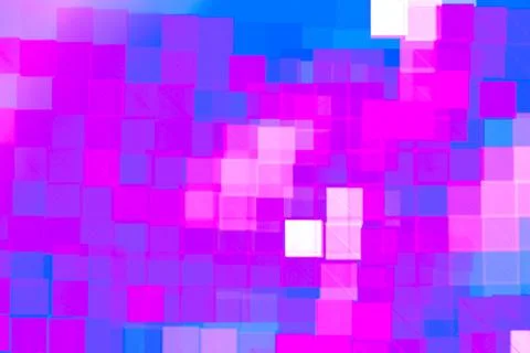 Vibrant Purple Wave Patterns: Abstract Fractal Shapes for Web Design and Ar.. Stock Photos