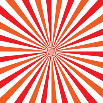 A vibrant radial sunburst background 스톡 일러스트