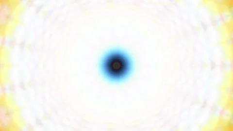 Vibrant radiant patterns pulse with psychedelic energy Video stock 345449014
