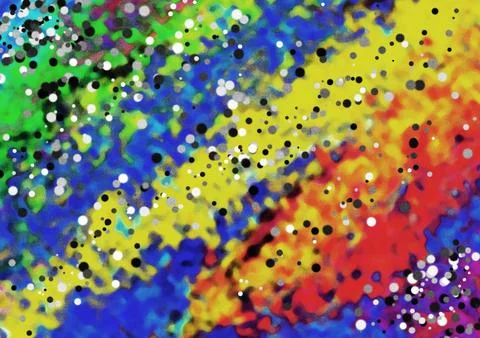 Vibrant Rainbow Abstract Texture With Dynamic Colorful Pattern For Creative.. 스톡 일러스트