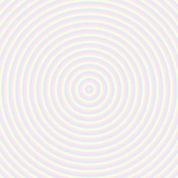 Of vibrant rainbow-colored concentric circles Stock Photos
