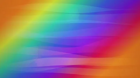 Vibrant rainbow gradient animated background colorful abstract motion loop Stock Footage 347748845
