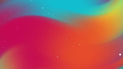 Vibrant rainbow gradient animation with smooth flowing colors Stock Footage 333186885