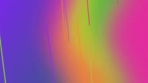 Vibrant Rainbow Gradient Background Animation. Stock Footage 329292664