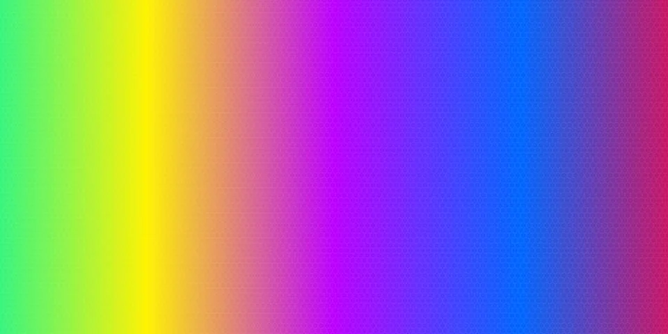 Vibrant rainbow gradient background with smooth color blend Stock Illustration
