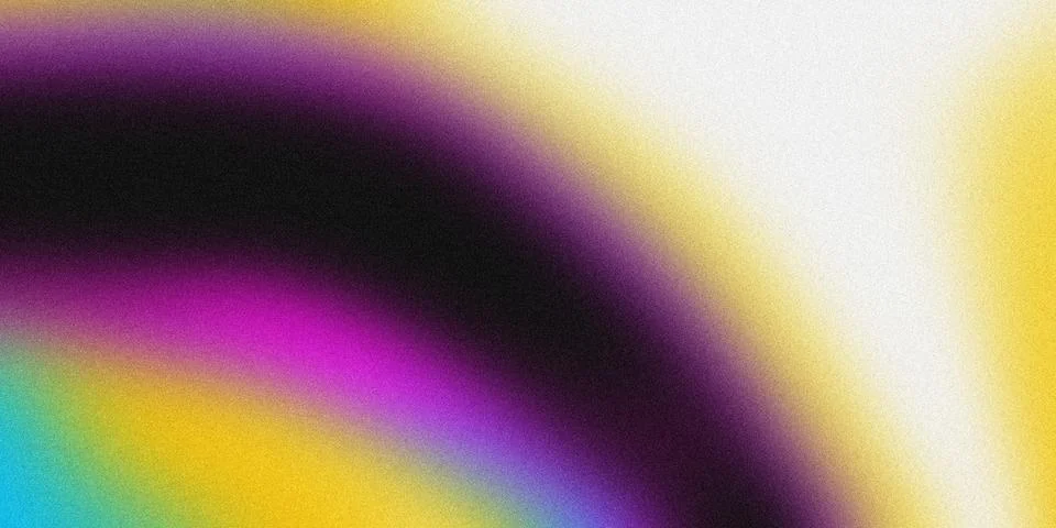 A Vibrant Rainbow Gradient Blends with a Textured White Background Stock Photos