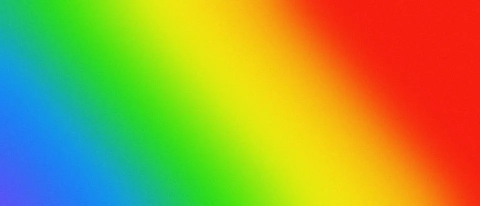 Vibrant rainbow gradient flows diagonally across textured canvas. Color tra.. Stock Illustration