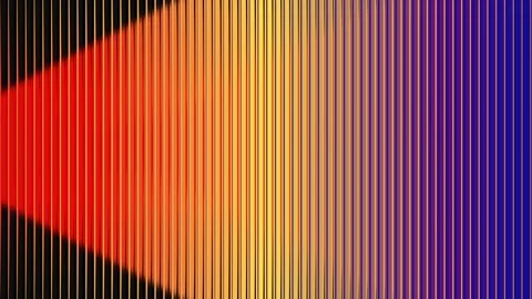 Vibrant Rainbow Gradient Lines Celebrating Pride Month Diversity. Stock Footage 340032688