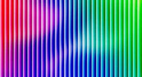 Vibrant Rainbow Gradient Vertical Lines Abstract Background, Colorful Stripes Stock Illustration
