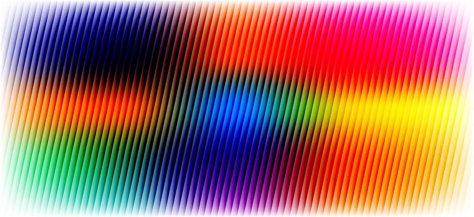 Vibrant Rainbow Multi-Color Glow Gradient Texture Background Design Illustration