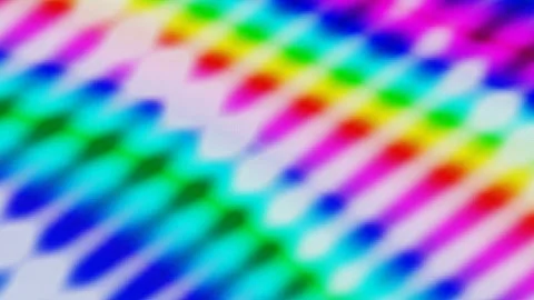 Vibrant Rainbow Pixel Wave Abstract Motion Background 스톡 동영상 334921190