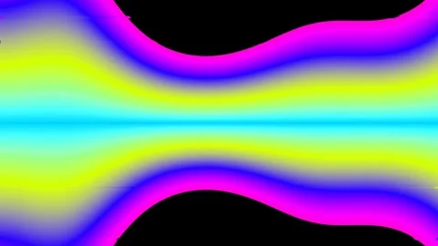 Vibrant Rainbow Wave Gradient Abstract Background Stock Footage 332502555