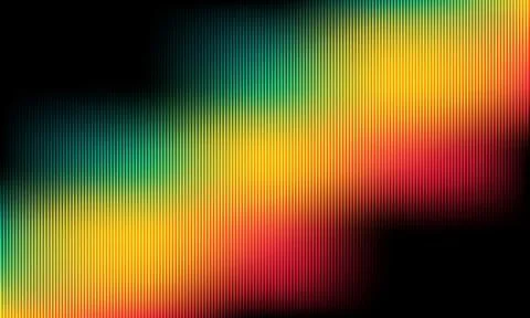 Vibrant Rasta Gradient Blur Background  Red Yellow Green Abstract Fade Art 스톡 일러스트