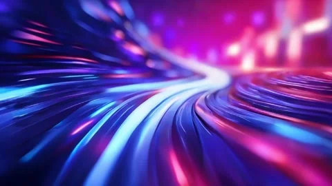 Vibrant rays and blur light motion abstract background animation Stock Footage 274900839