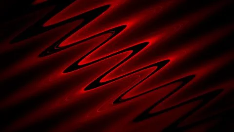 Vibrant red abstract background with dynamic zigzag patterns イラスト素材