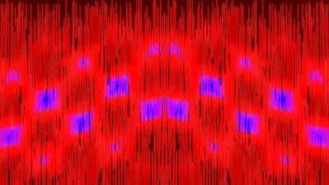 Vibrant red abstract bokeh background with glowing circular lights pattern Stock Footage 339786801
