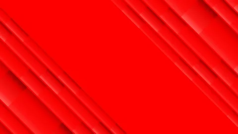 Vibrant red abstract diagonal lines background. 4K Stock Footage 341847669