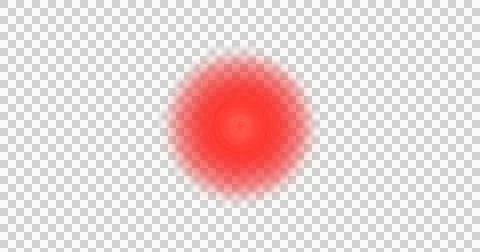Vibrant red abstract light burst on white background. Soft gradient glow for Stock Illustration