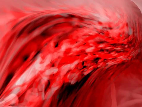 Vibrant Red Abstract Motion Blur Swirl With Dynamic Energy And Intense Colo.. Stock Illustration