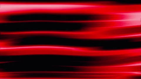 Vibrant red abstract waves on black background Stock Footage 327393226