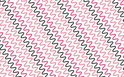 Vibrant red and Black Zigzag Dotted Pattern for Background Design and Texti.. Stock Illustration