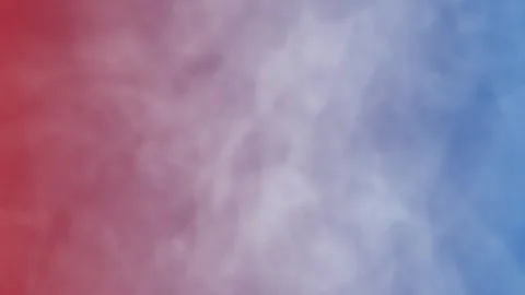 Vibrant red and blue gradient cloud texture background Stock Footage 329766728