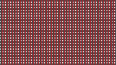 A vibrant red and gray checkered pattern with small squares Illustrazione stock