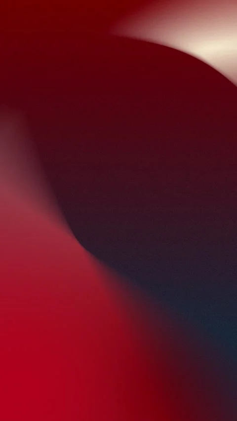 Vibrant red and navy gradient with soft curves. Seamless loop background. 4K. Stock Footage 310143471