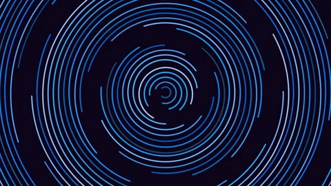 Vibrant red and orange circular pattern for website backgrounds or design Stock Footage 300998209