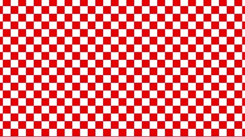 A vibrant red and white checkered pattern background. Perfect for adding a .. Stock Footage 305715530