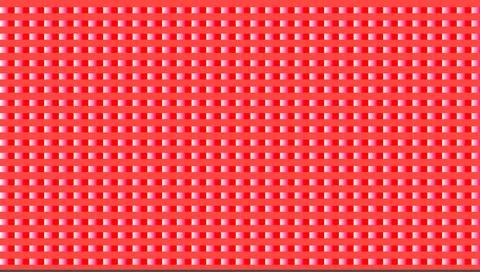 Vibrant red and white checkered pattern with small squares Stock Illustration