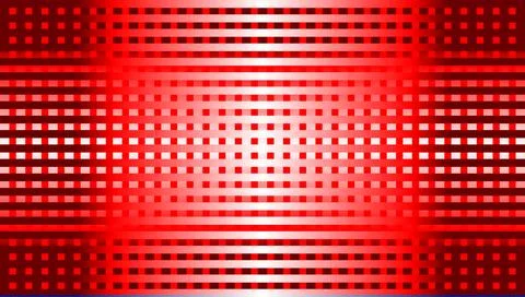 Vibrant red and white pixelated pattern with horizontal lines and gradient .. Ilustración de archivo