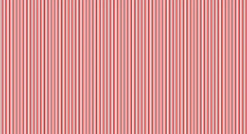 A vibrant red and white striped pattern on a white background Stockillustratie