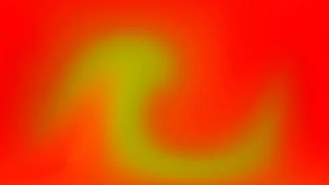 Vibrant red and yellow gradient background with smooth curves Stock Illustration