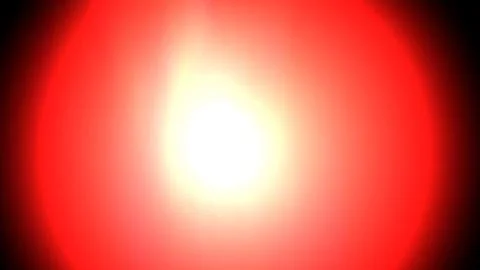 Vibrant red and yellow gradient light effect Ilustración de archivo