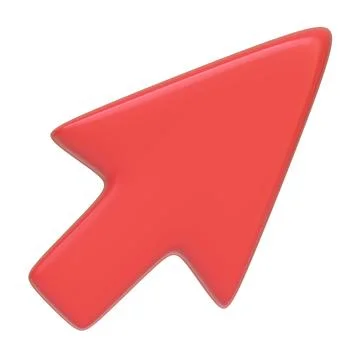 A vibrant red arrow pointing right isolated on a white background イラスト素材